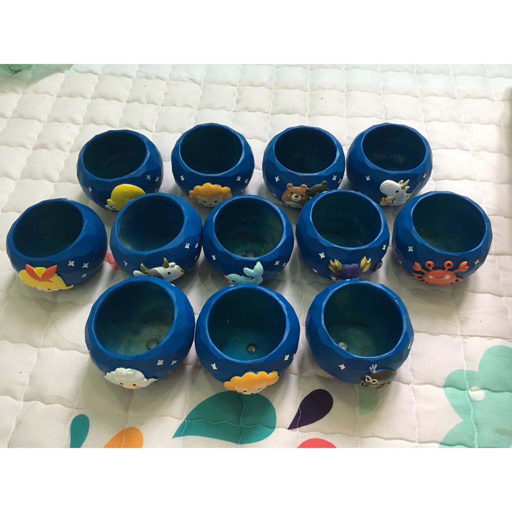 Chậu trồng cây mini C01