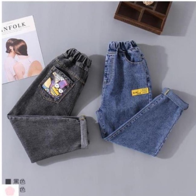 Quần jean cho bé gái 12 tuổi (3 - 12 tuổi) ☑️ Đồ bé gái 6 tuổi ☑️ Thời trang bé gái 11 tuổi