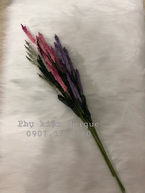 Hoa lavender xốp - phụ kiện chụp ảnh