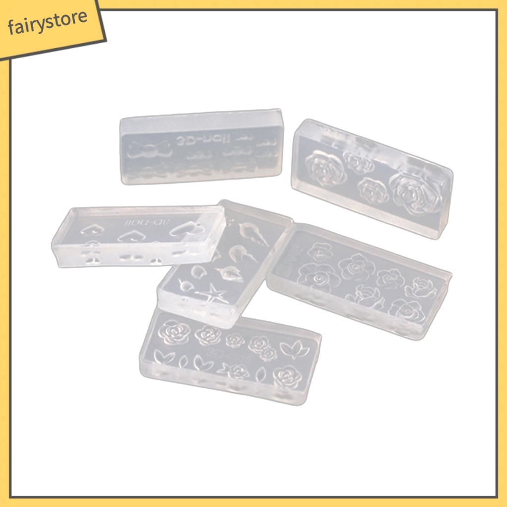Khuôn 3D trang trí móng tay nghệ thuật chuyên dụng chất lượng cao