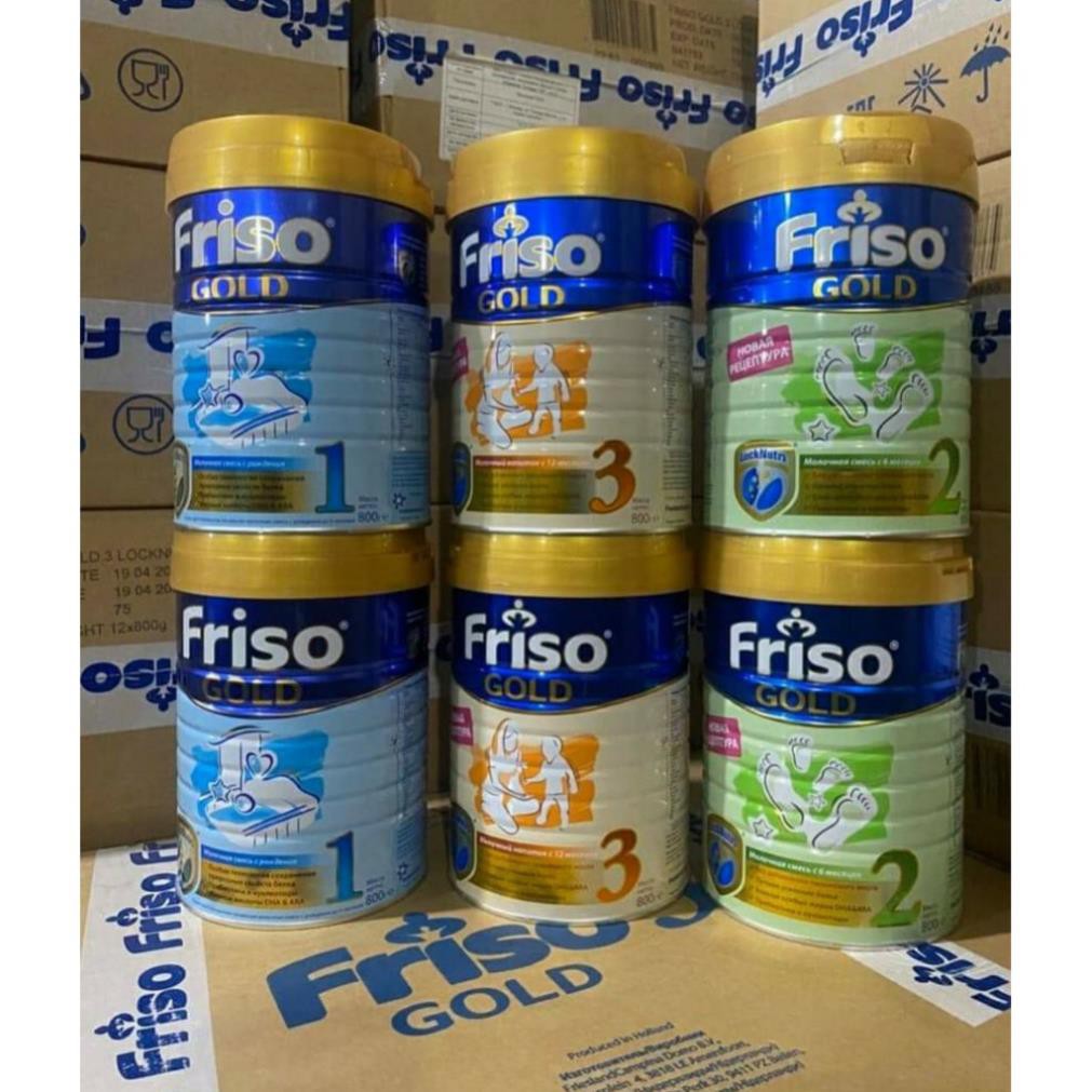 Sữa Friso Nga đủ số 1,2,3,4 (400g và 800g) Date mới, Chất lượng đảm bảo
