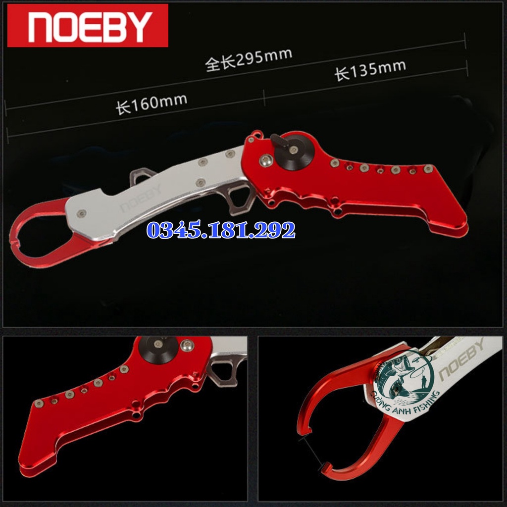 Kìm kẹp cá Noeby Gấp 28.5cmx19cm  THẾ GIỚI ĐỒ CÂU LURE 68