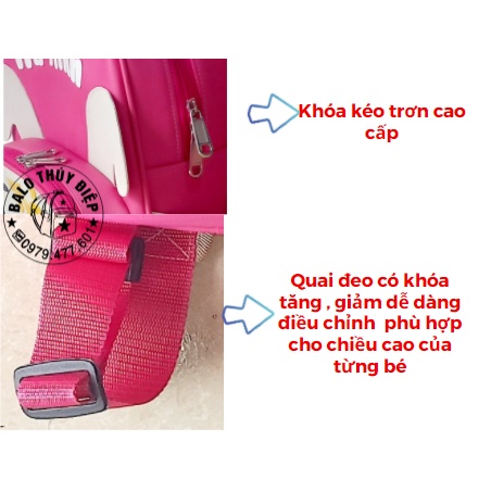 Balo mẫu giáo cho bé có lót