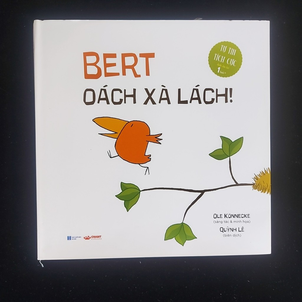 Sách - Bert oách xà lách! (dành cho bé 1 tuổi +) (CRB)