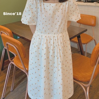 [CÓ SẴN] Đầm Daisy Dress, vải linen dày dặn, freesize dưới 58kg, ảnh thật tự chụp