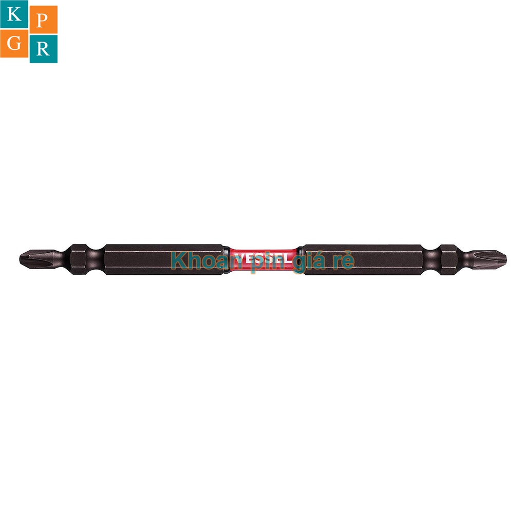 KPGRT Mũi vít 4 cạnh côn 2 đầu Vessel