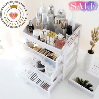 KỆ ĐỰNG MỸ PHẨM BẰNG NHỰA 4 TẦNG TRONG SUỐT GIÁ BÁN BUÔN