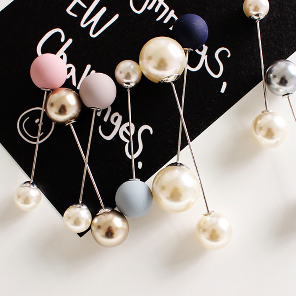 Ghim Cài Áo Đính Ngọc Trai Nhân Tạo Thời Trang Cho Nữ