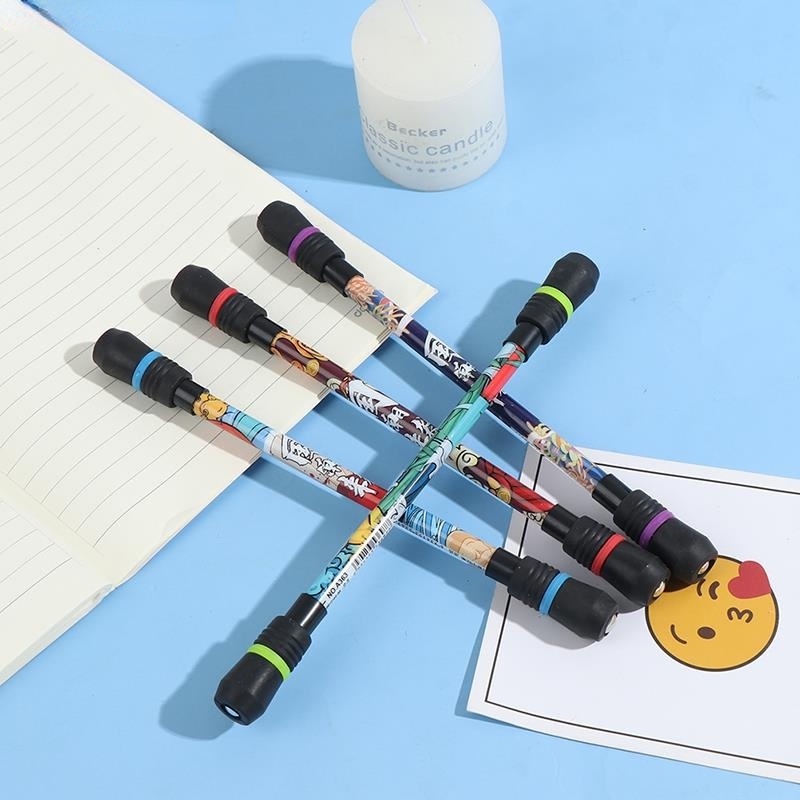 Bút Mực Gel Xoay Chống Trượt Chủ Đề Trung Quốc Vui Nhộn Thời Trang Cho Học Sinh/Văn Phòng