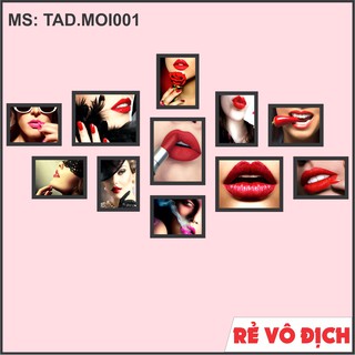 [HÀNG LOẠI A] Bộ 11 Tranh trang trí Tiệm Phun Xăm - Hình ảnh Gốc, Chất Lượng cao