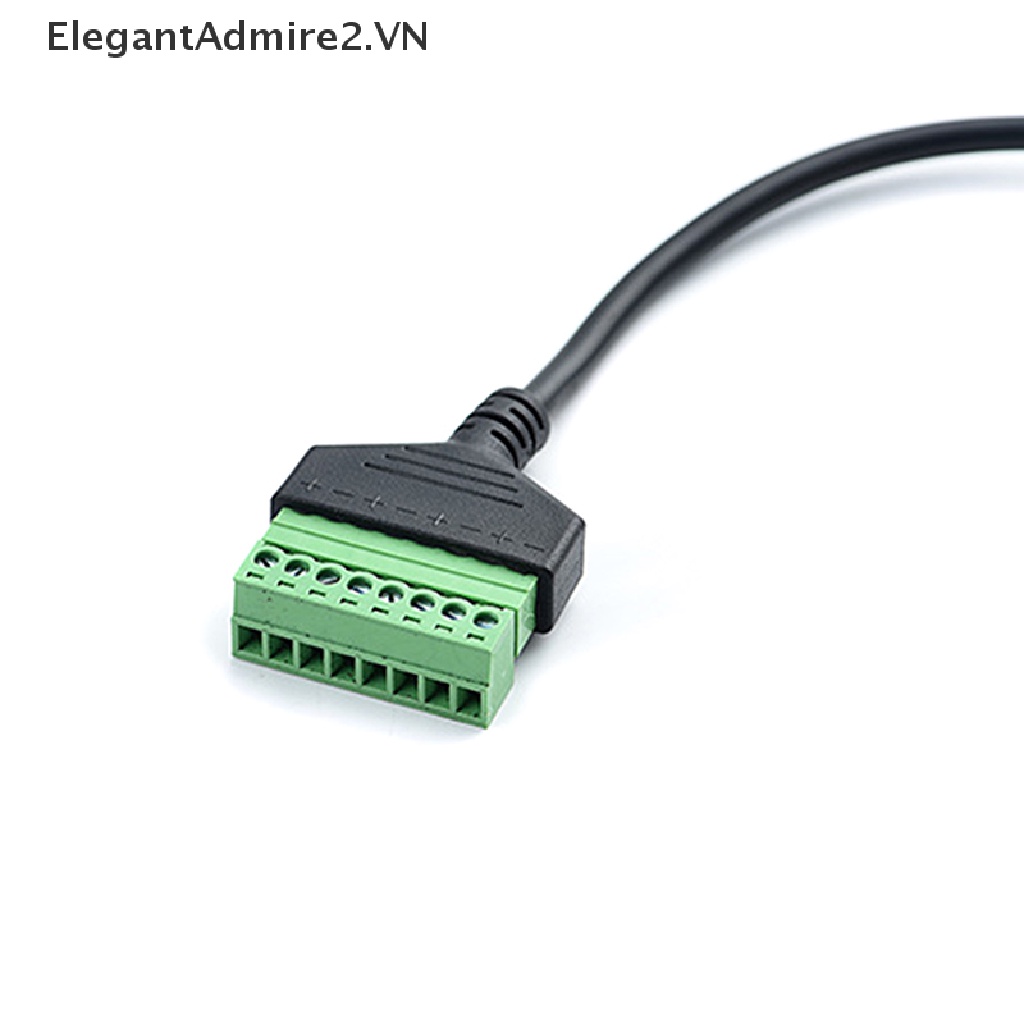 Đầu Chuyển Đổi Rj45 Ethernet Đực Sang 8 AV Pin