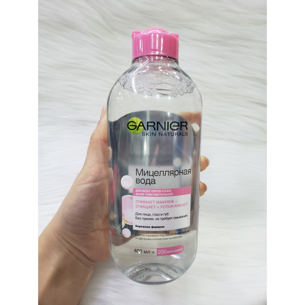 Nước tẩy trang Garnier Micellar