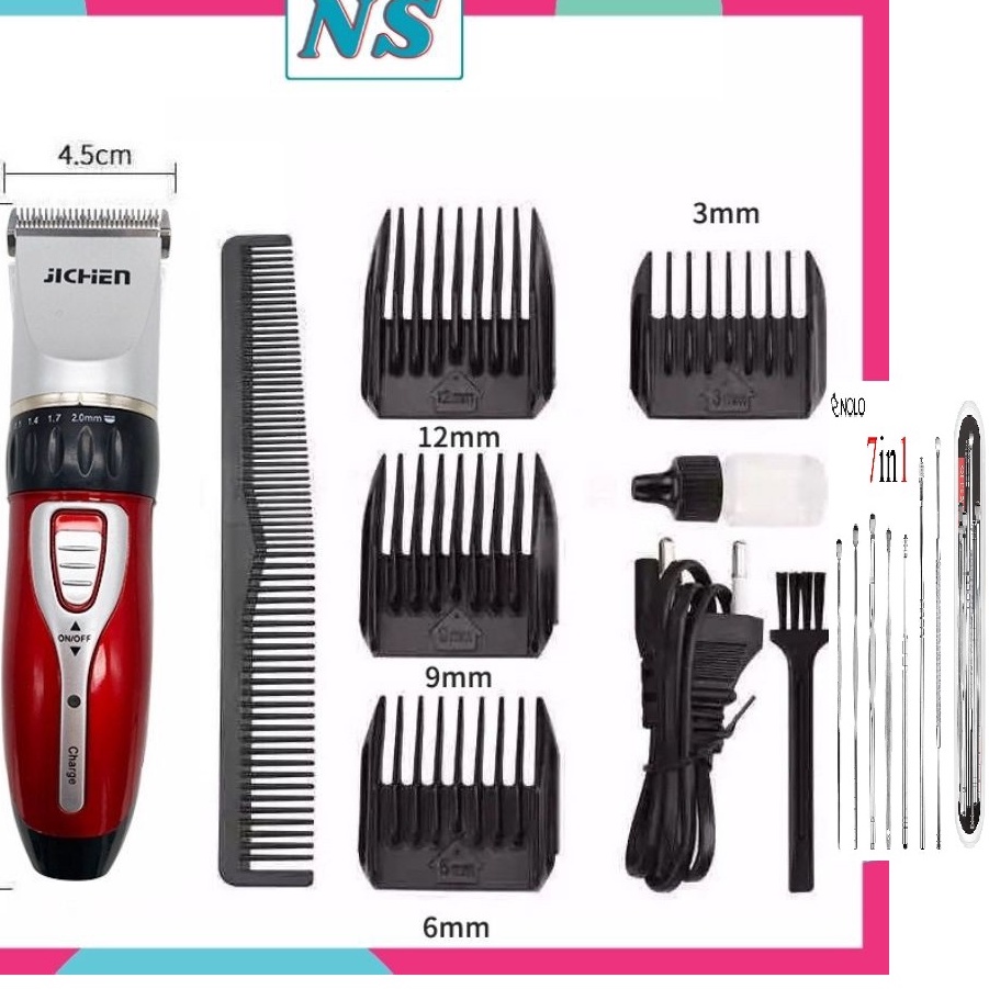 Tông đơ cắt tóc gia đình Jichen baỏ hành 1 tháng