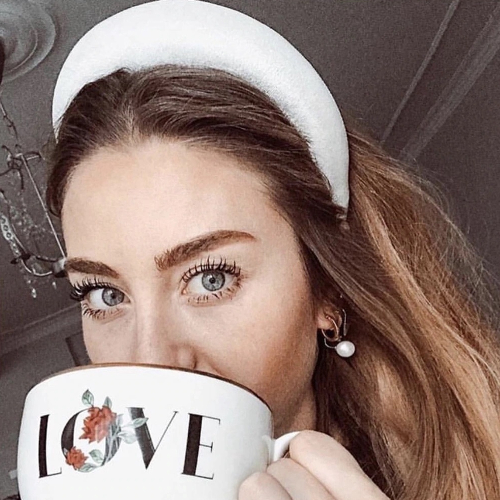 Băng đô nhung cài tóc đơn giản thời trang cho nữ