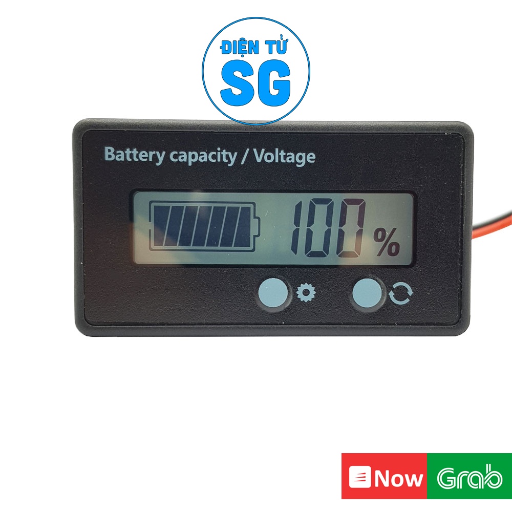 Đồng hồ hiển thị điện áp dung lượng pin đa năng - 1HGU