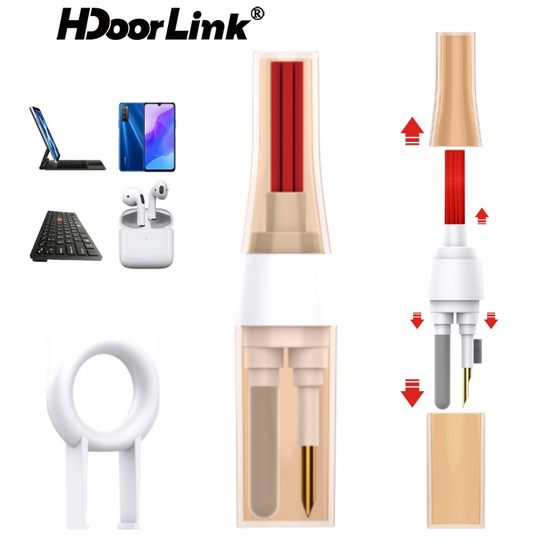 Dụng cụ vệ sinh nút bàn phím/tai nghe HDoorLink 5 trong 1 đa năng