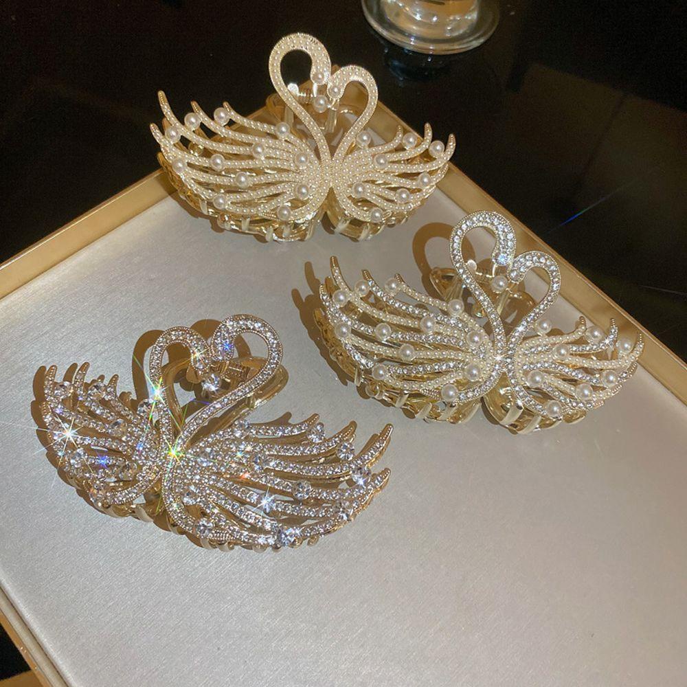 Kẹp Tóc Càng Cua Hình Thiên Nga Cho NữKẹp Tóc Hình Cá Mập Dễ Thương Xinh Xắn Cao Cấp