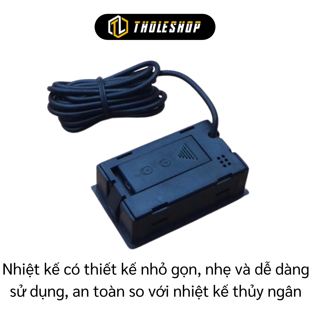 Đo Nhiệt Độ Môi Trường, Nước Nóng - Nhiệt Kế Điện Tử TPM-10 Hiển Thị Màn hình Led 8830