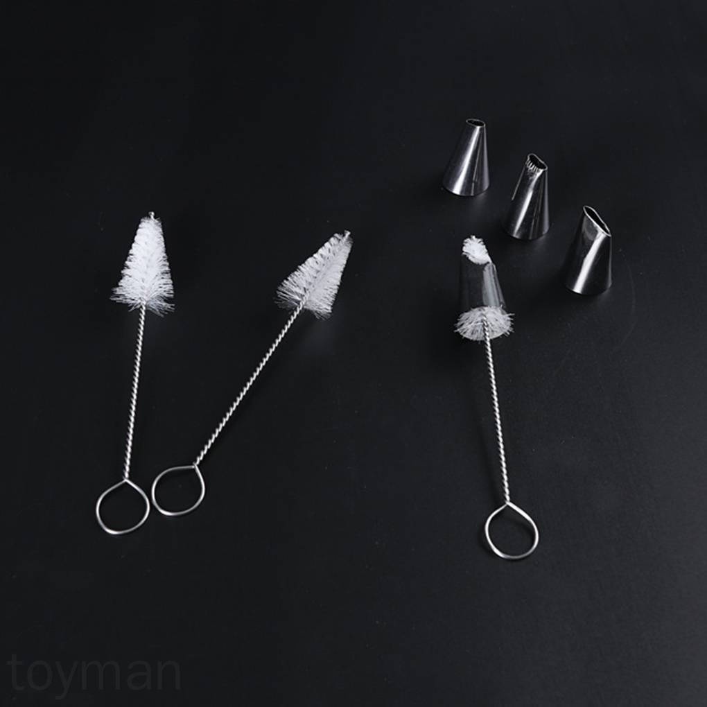Cọ vệ sinh bình nước bằng sợi nylon và thép không gỉ tiện dụng thích hợp cho nhà bếp