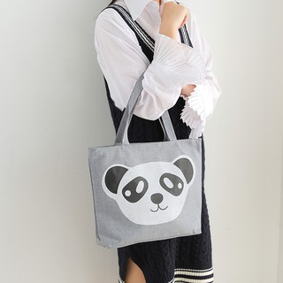[SẴN][Có ảnh thật] Túi tote panda and milk