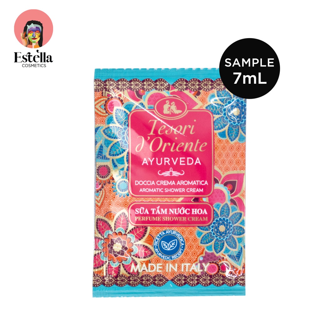Sữa tắm dây Tesori d’Oriente 7ml gói nhỏ tiện dụng