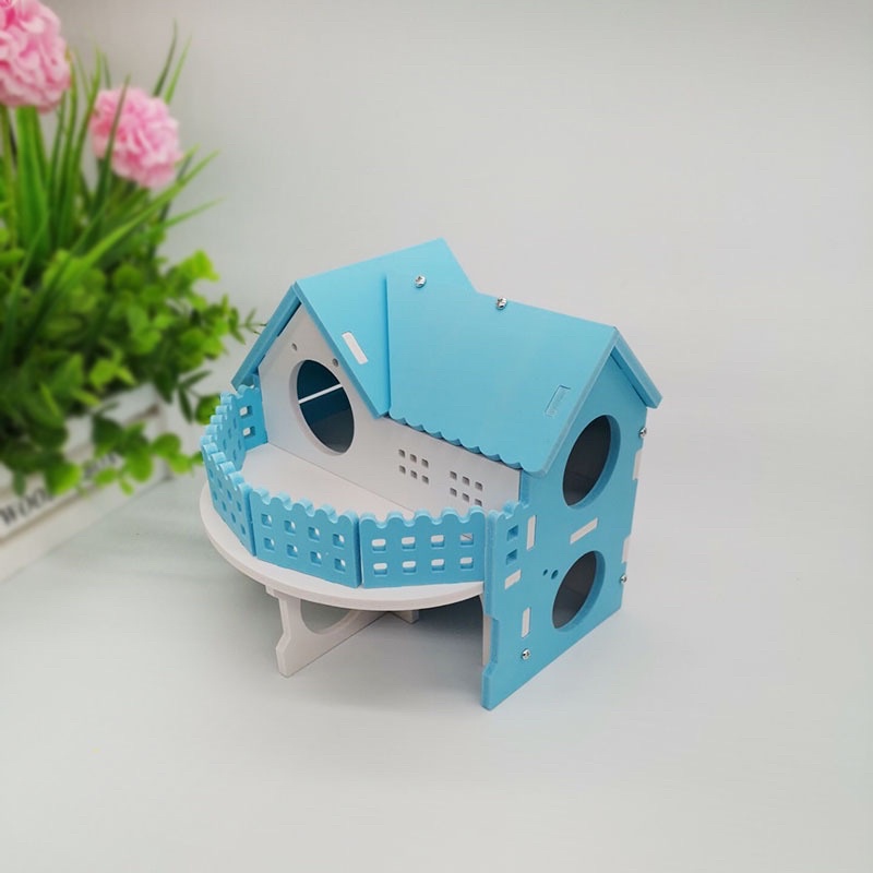 nhà gỗ biệt thự cho hamster