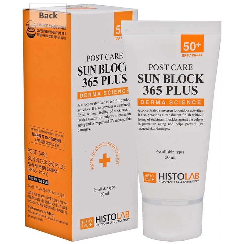 [HISTOLAB]Sun Block 365 – Kem chống nắng dành cho mọi loại da Histolab