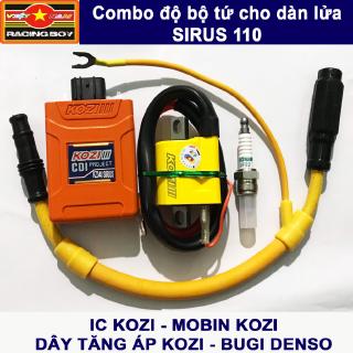 Combo độ bộ tứ dàn lửa Sirius Xăng Cơ - KOZI Malaysia