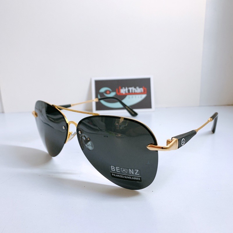 XẢ KHO NGHỈ TẾT ❤️ Kính Mát Nam Kiểu Dáng Phi Công Mắt Phân Cực Polazied BENZ | BigBuy360 - bigbuy360.vn