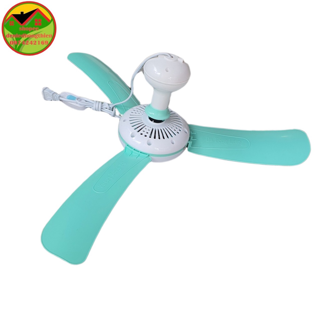 QUẠT TRẦN MINI ĐUỔI RUỒI -MUỖI