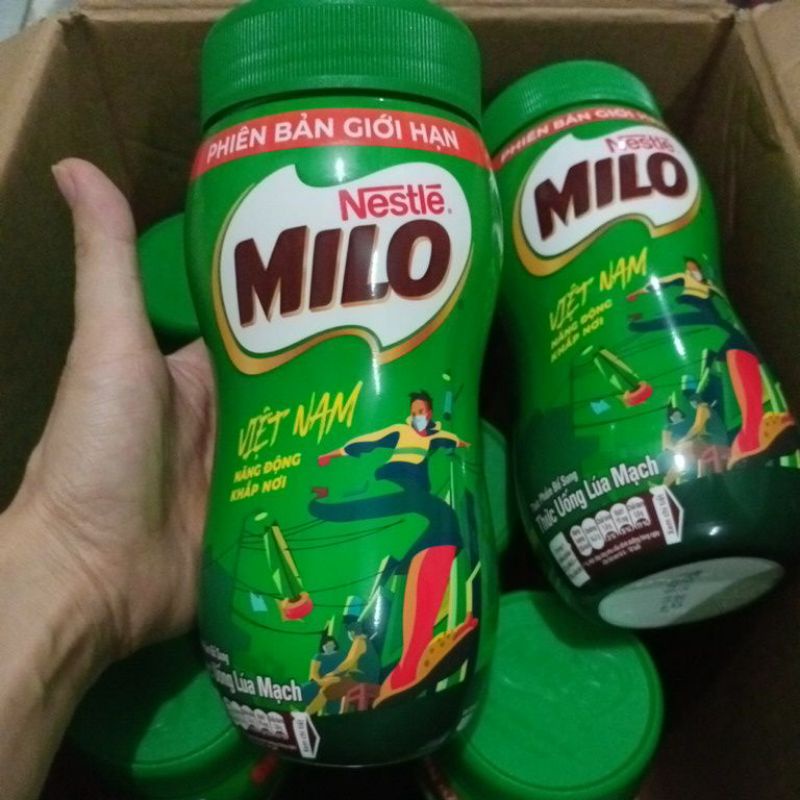Bột thức uống lúa mạch Milo hũ 400g