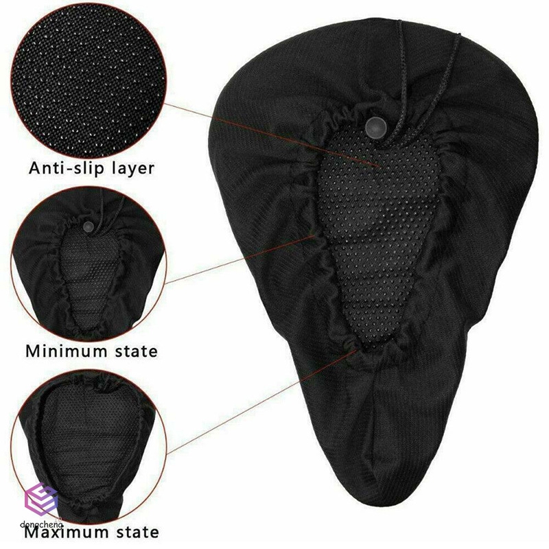 Áo bọc yên xe đạp bằng silicon mềm mại bền chắc thoải mái dành cho xe đạp địa hình