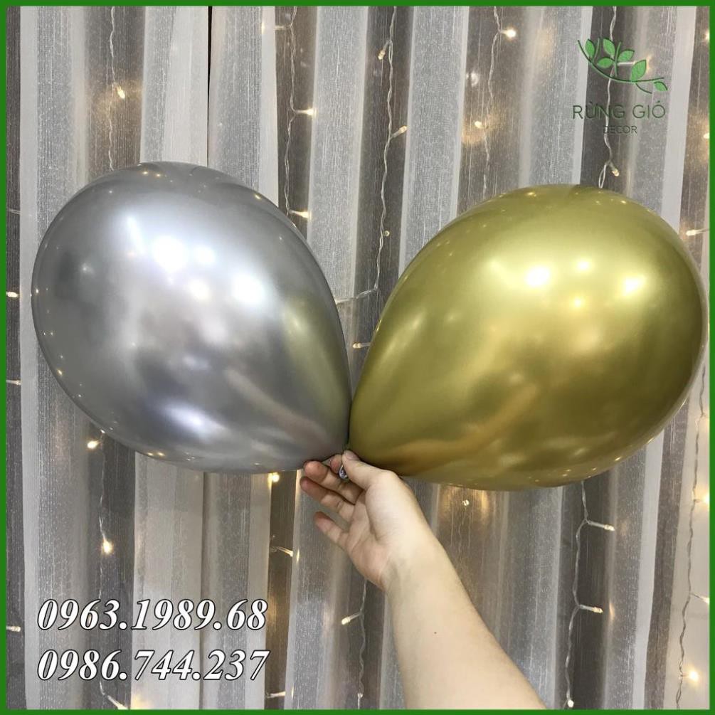 Combo 10 bóng tròn siêu nhũ mạ crom loại dầy