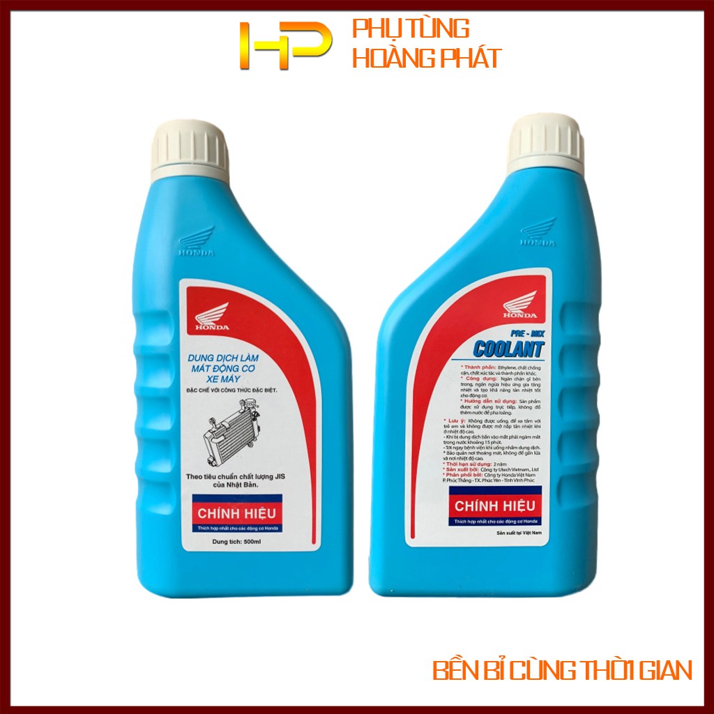 Nước làm mát động cơ xe máy HONDA chính hãng 500ml