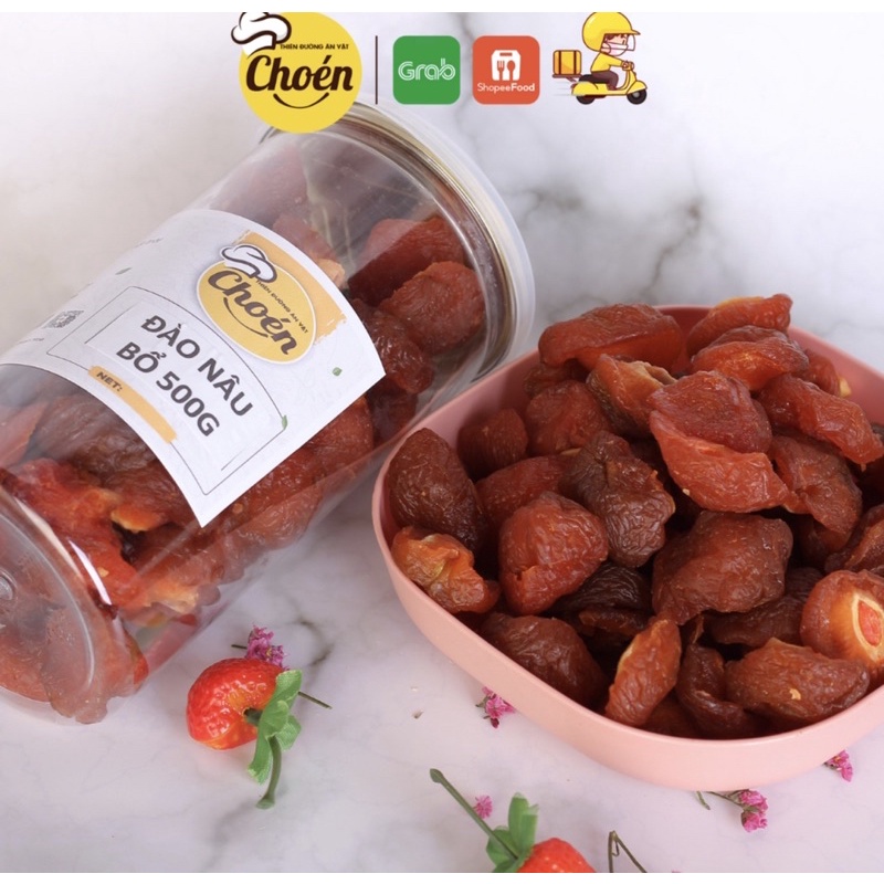 Đào Nâu Bổ Đôi 500g CHOÉN Hàng Thượng Hạng Chất Lượng CHOEN 44