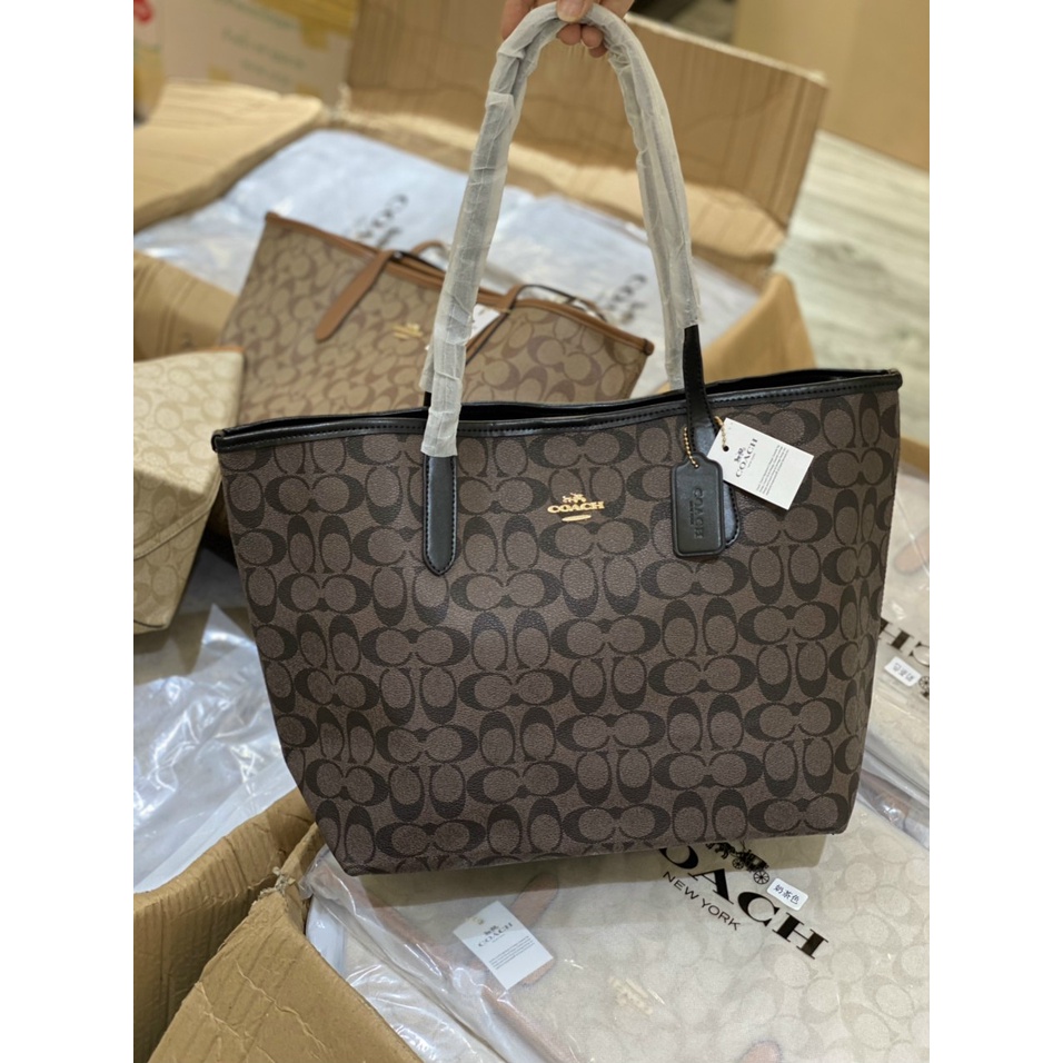 túi tote công sở coach size 45cmx 27cm x18cm đủ màu