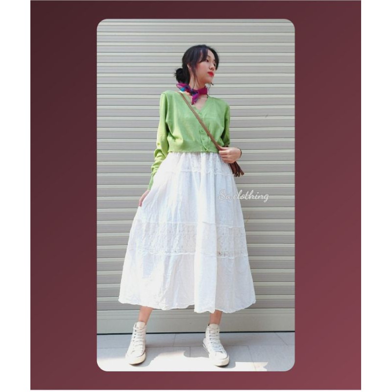 làEM _Cardigan len dáng ngắn 3 màu | BigBuy360 - bigbuy360.vn