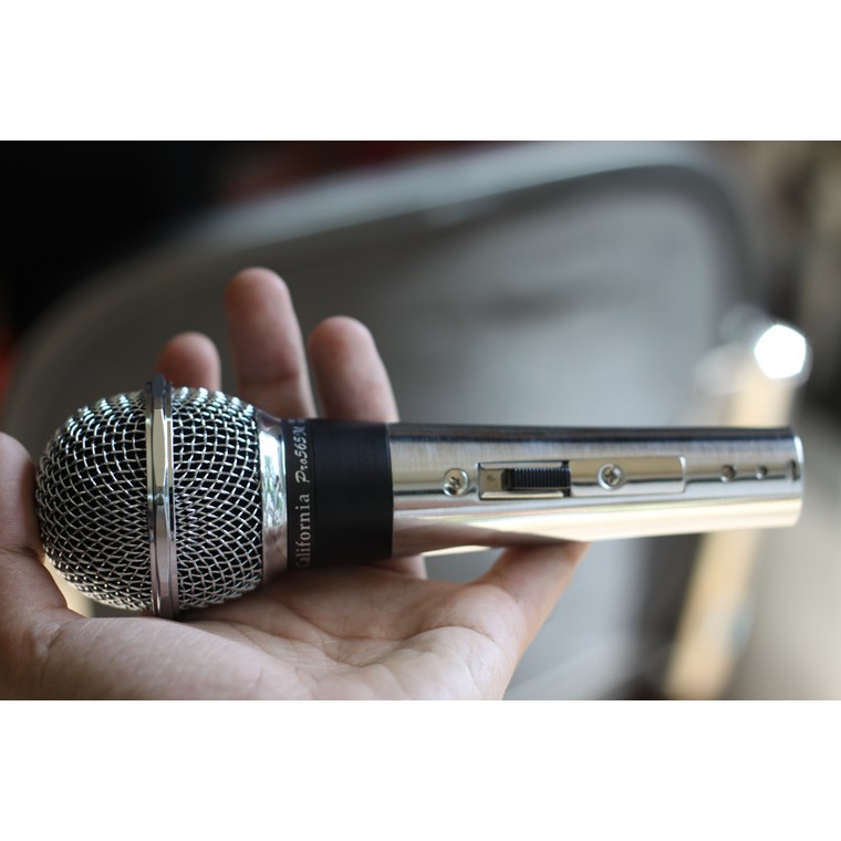 Micro karaoke có dây california PRO 565M Hàng Chính Hãng Bảo hành 1 năm