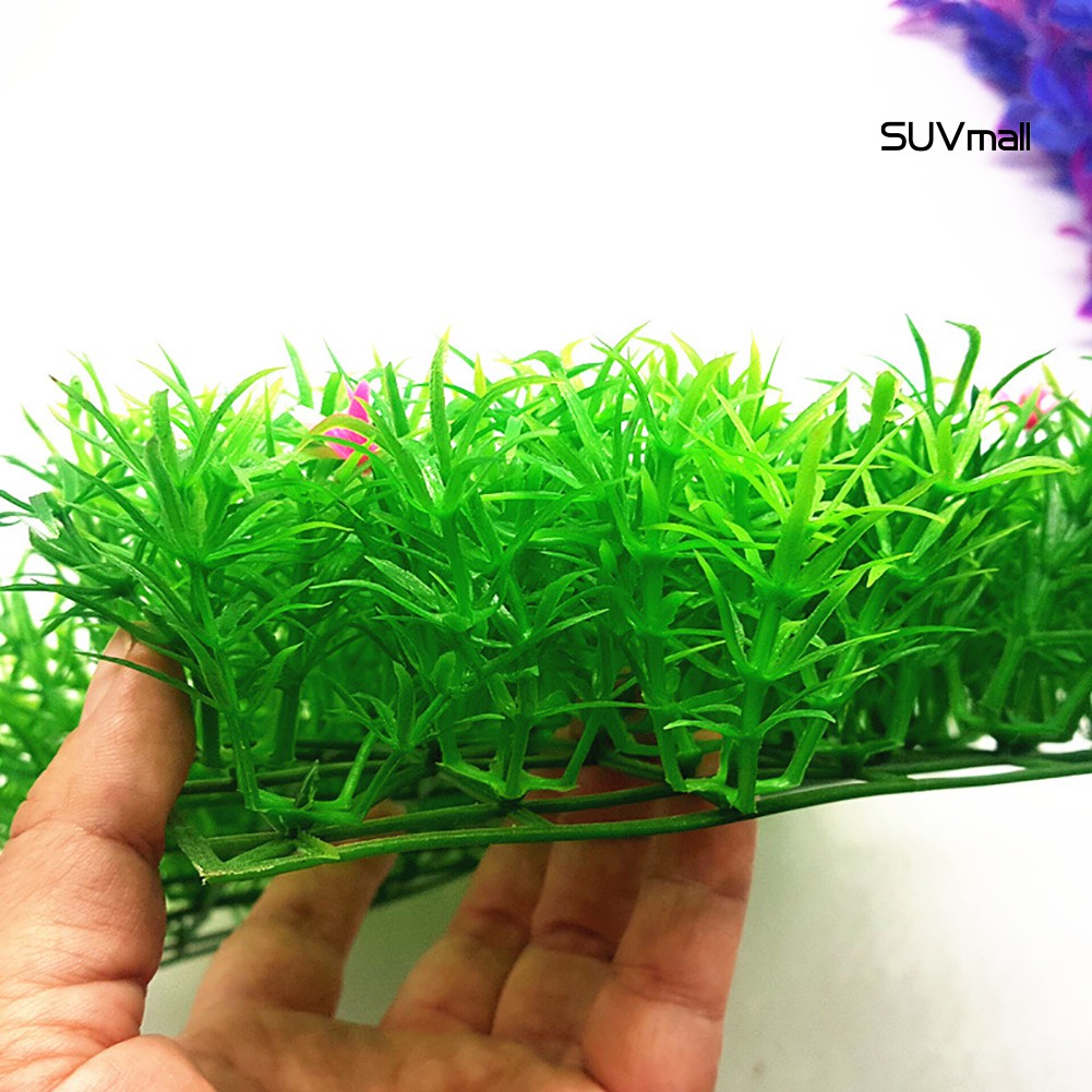 Thảm Cỏ Nhân Tạo Màu Xanh Lá Sống Động Dùng Để Trang Trí Bể Cá