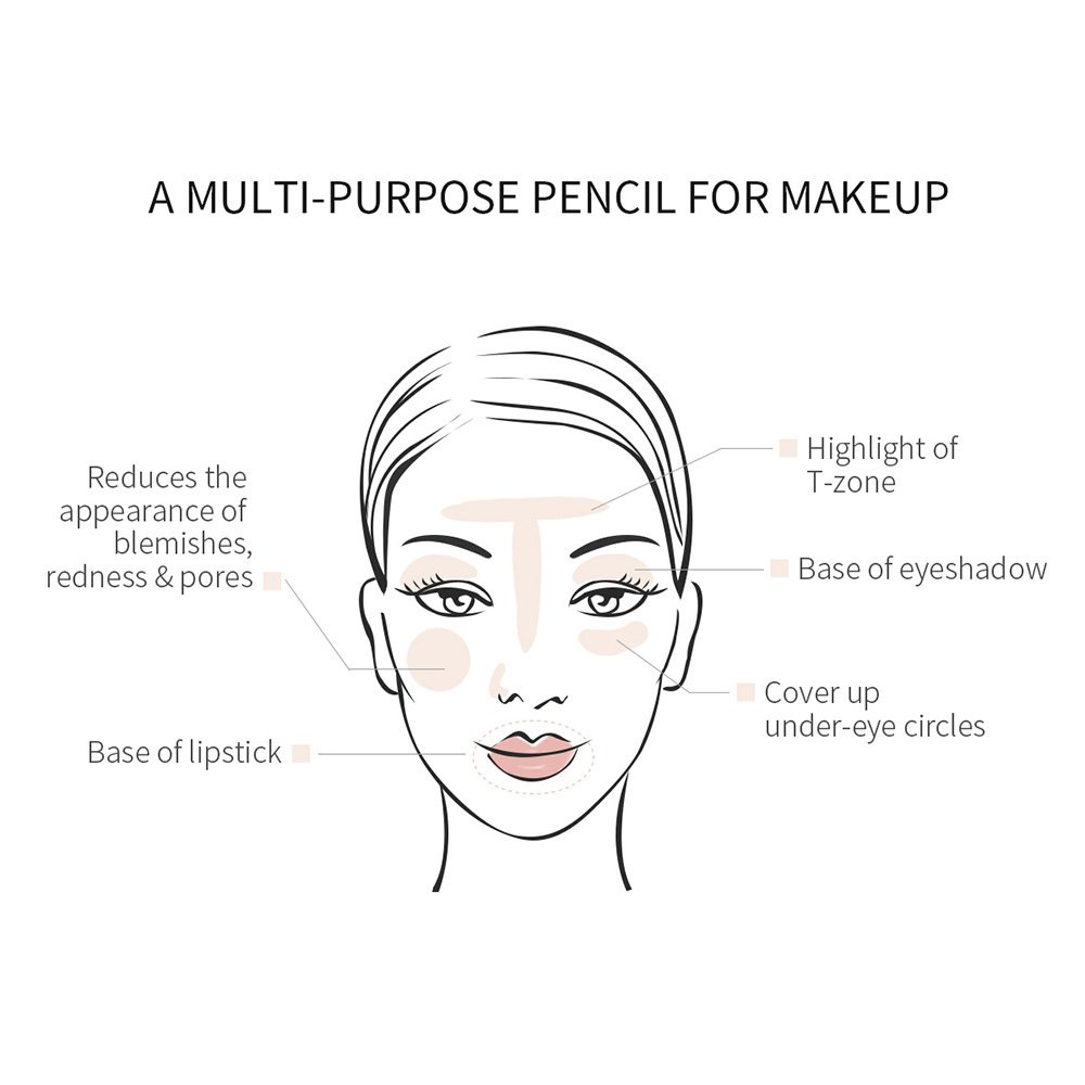 Bút che khuyết điểm MeNow Fix Makeup không trôi che quầng thâm, mụn, tàn nhang