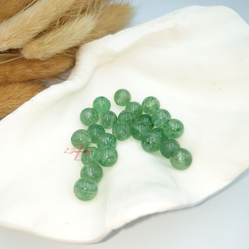 1 hạt đá màu dâu xanh