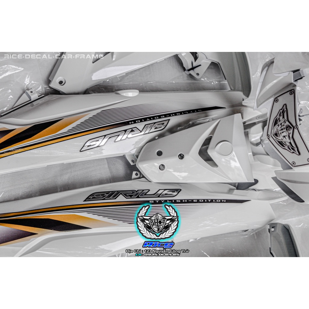 Tem Sirius Full Trắng 2017 - 2018 Giả zin