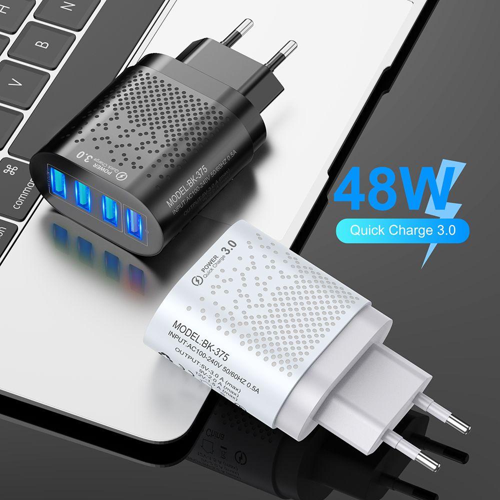 ESPO Củ Sạc Mới Với 4 Cổng USB QC 3.0
