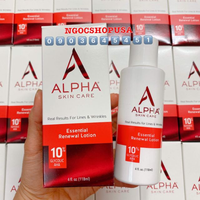 ❤Alpha Skincare 10% AHA lotion 118ml