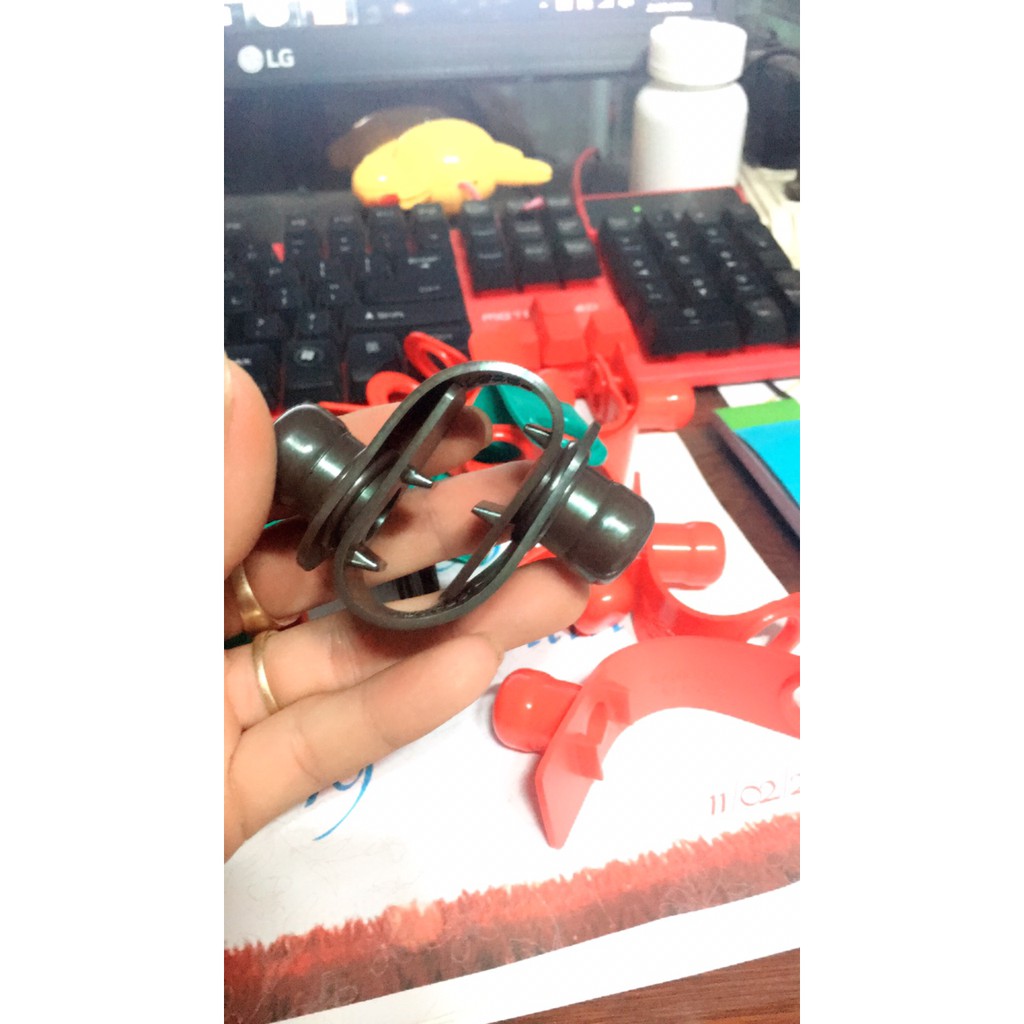 Đồ Bịt Cựa Gà Nòi Cao Su dùng cho 2 con