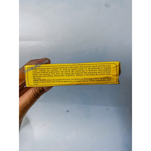 DIỆT RÊU HẠI CHO BỂ CÁ CẢNH GOLDEN RAINBOW HỘP 5 GÓI