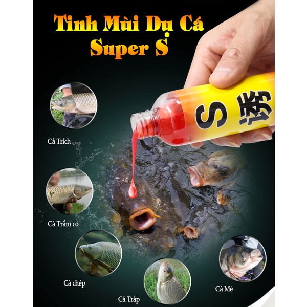 Tinh Mùi Dụ Cá Super S - Bán Chạy Nhất Trung Quốc