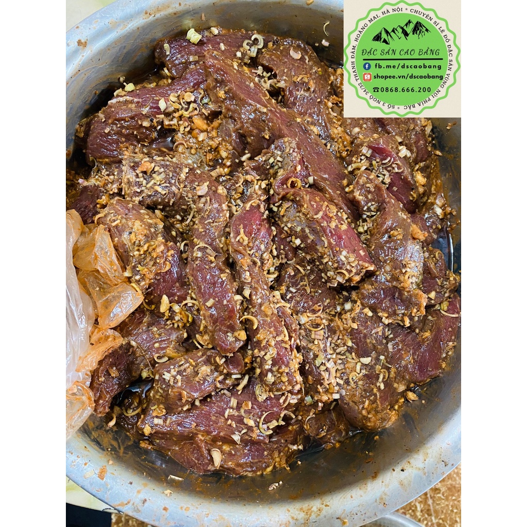 Đặc Sản Cao Bằng💥Thịt Trâu Gác Bếp💥Thịt Siêu Sạch, Ảnh Thật nhà làm, Tặng Chẳm Chéo ⭐️Gói 250gr Dùng Thử | BigBuy360 - bigbuy360.vn