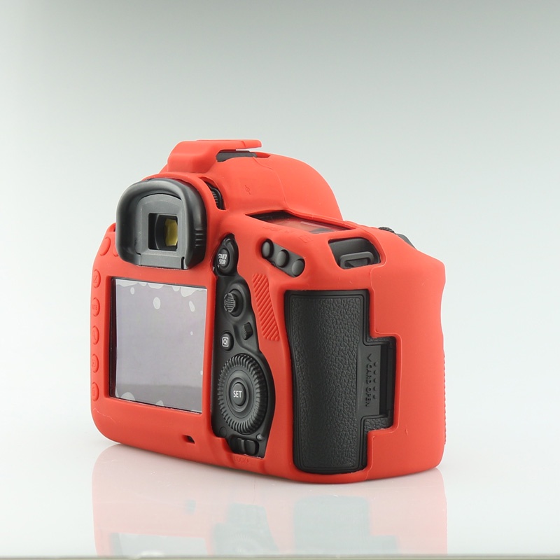 Ốp Máy Ảnh Bằng Silicon Mềm Cho Canon EOS 5D3 5DR 5DS 5D4 5DIV 6D 6DII 60D 70D 80D