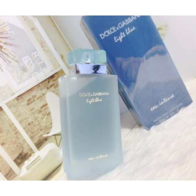 Nước hoa Dolce &amp; Gabbana Light Blue Eau Intense EDP For Women 100ml